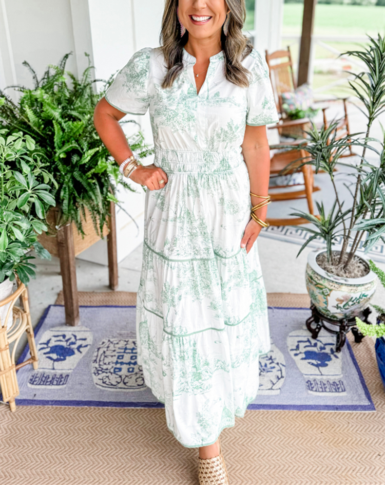 Thalea - Vintage Stylish Dress