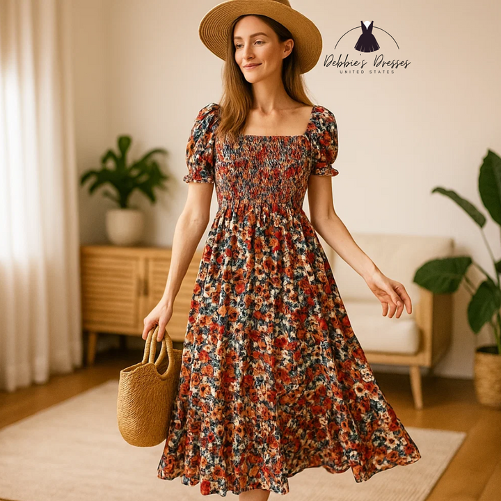 Yessa - Vintage Bloom Dress