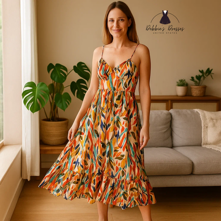 Zelia - Tropical Breeze Dress