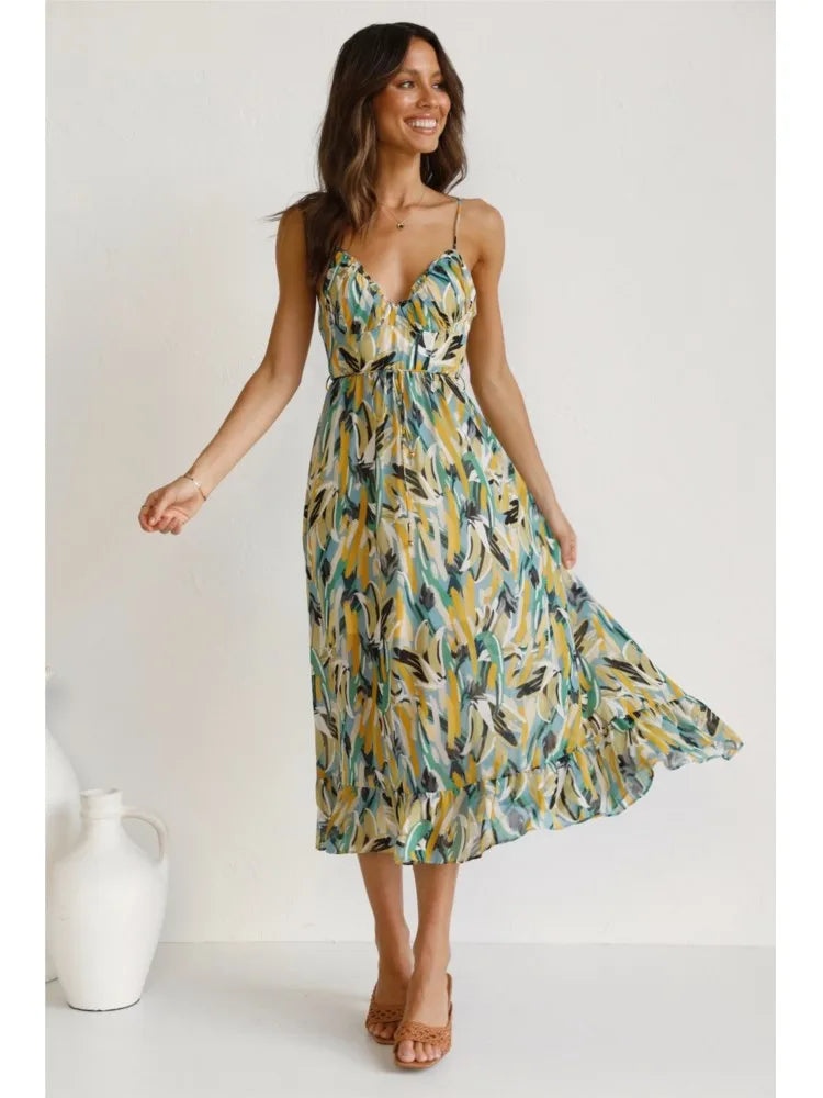 Zelia - Tropical Breeze Dress