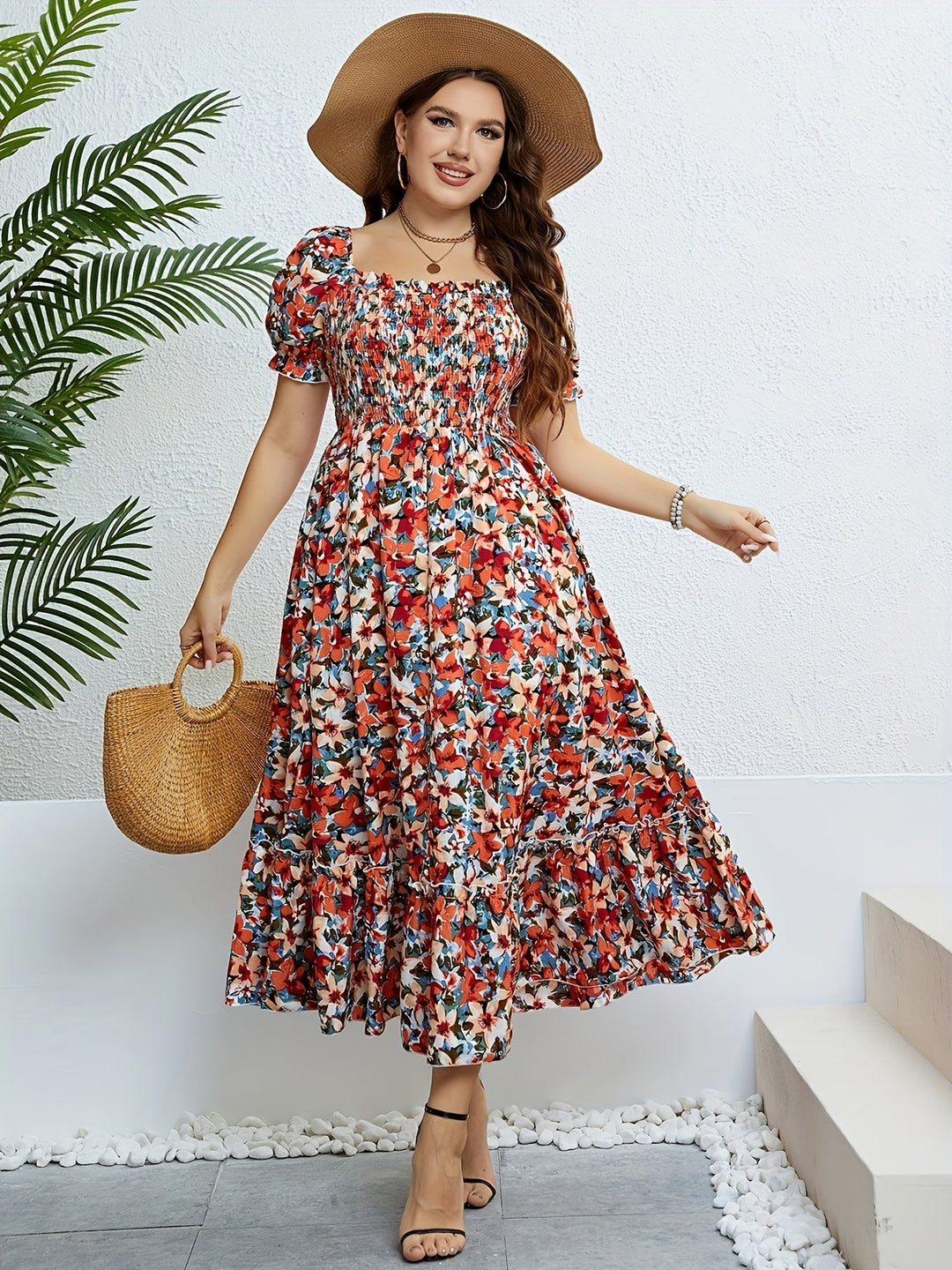 Yessa - Vintage Bloom Dress