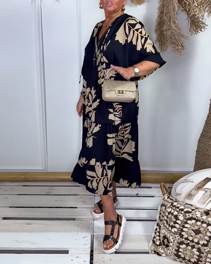 Loren - Elegant Nature Dress