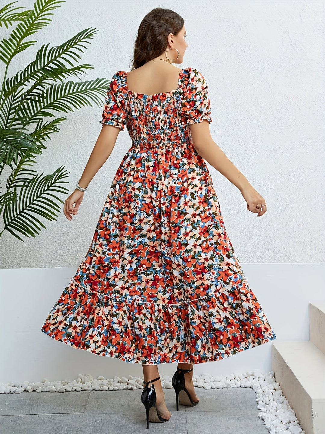 Yessa - Vintage Bloom Dress