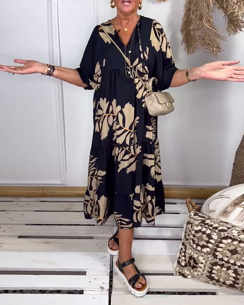 Loren - Elegant Nature Dress