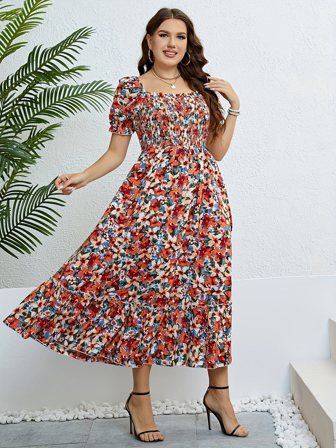 Yessa - Vintage Bloom Dress