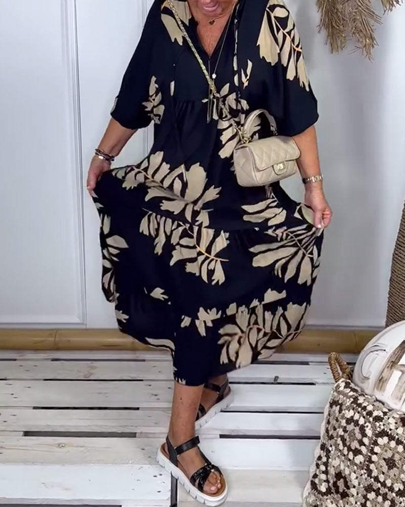 Loren - Elegant Nature Dress