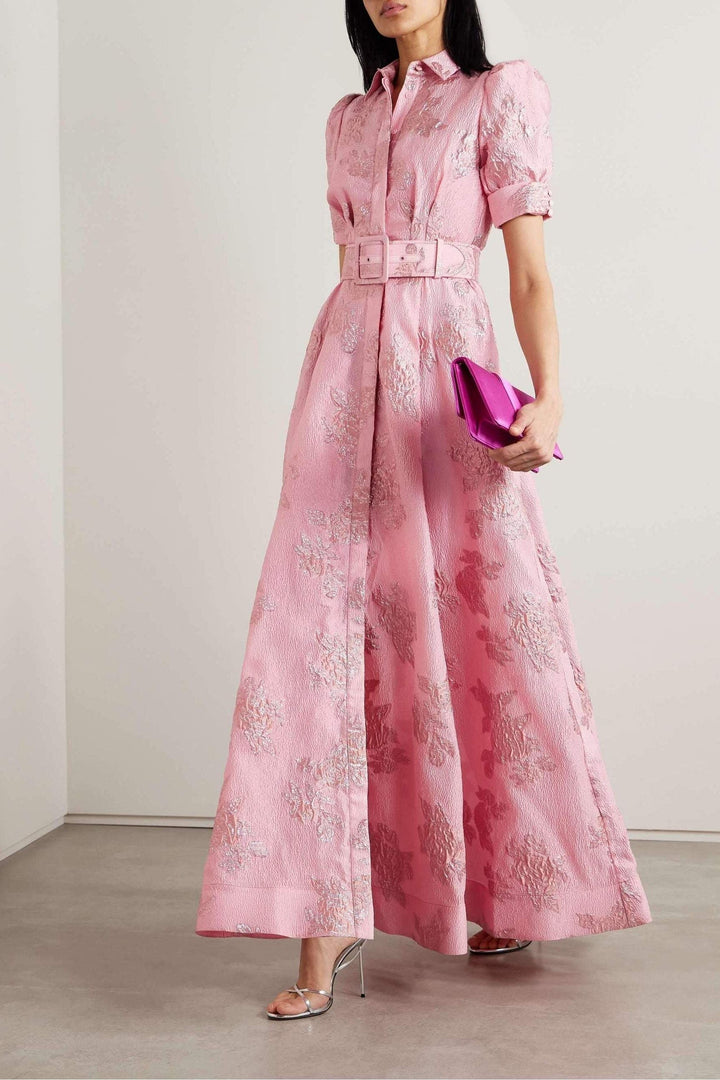 Joy - Elegant Belted Dress